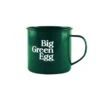 Big Green Egg Enamel Mug (vintage Geëmailleerde Mok) -BBQ Verkoop big green egg enamel mug vintage geemailleerde mok