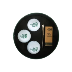 Big Green Egg Golf Giftbox (pitchfork, Bal Marker, Stempel En 3 Golfballen)