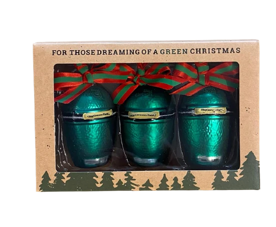 Big Green Egg Trio Mini Kerstballen 5 Big Green Egg Trio Mini Kerstballen - Image 3