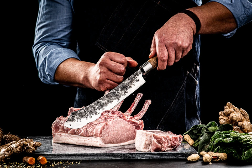 Forged VG10 Slagersmes 4 Forged VG10 Slagersmes - Image 2